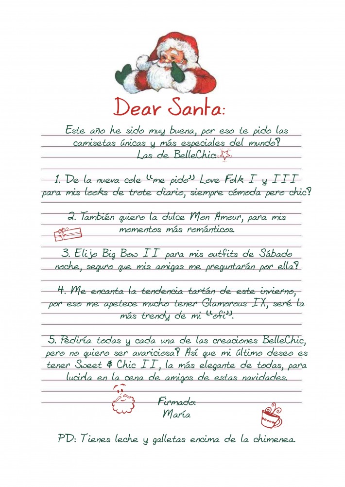 Carta a Papá Noel